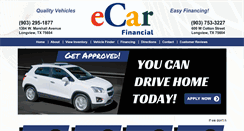 Desktop Screenshot of ecarfinancial.com